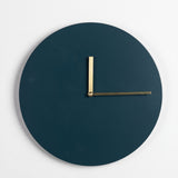 Minimalistischer Runder Wanduhr ohne Ziffern
