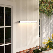 Minimalistisches wasserdichtes Outdoor LED - Linien - Wandlicht - Wandleuchte - Schwarz - Voldeva
