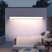 Minimalistisches wasserdichtes Outdoor LED - Linien - Wandlicht - Wandleuchte - Weiß - Voldeva