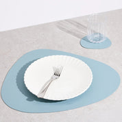 Moderne dreieckige Tischset - Tischsets - Hellblau - Voldeva
