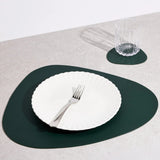 Moderne dreieckige Tischset