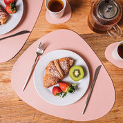 Moderne dreieckige Tischset - Tischsets - Rosa - Voldeva