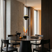 Moderne Kuppel - Pendelleuchte im Dänischen Design - Pendelleuchte - Schwarz - Voldeva