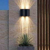 Moderne LED Außenwandleuchte mit Bogendesign - LED - Dekorationslichter - 4 - Licht - Voldeva