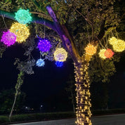 Moderne LED - Lichtkugeln für stimmungsvolle Innen - und Außenbereiche - LED Leiste - Rot - Voldeva