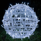 Moderne LED - Lichtkugeln für stimmungsvolle Innen - und Außenbereiche - LED Leiste - Weiß - Voldeva