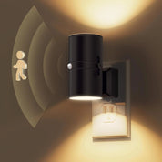 Moderne LED Wandleuchte mit schwenkbarem Spot - LED Wandleuchte - EU - Standardstecker - Voldeva