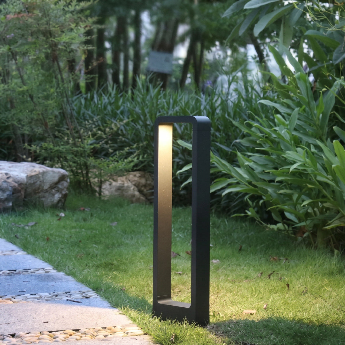 Moderne LED Wegeleuchte im minimalistischen Design - Landscape Pathway Lighting - 30 cm - Voldeva