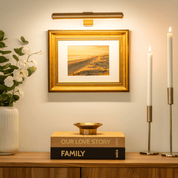 Moderne Linearleuchte LED Wandmontage Galeriebeleuchtung - LED - Wandleuchte - Gold - Voldeva