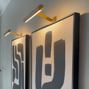 Moderne Linearleuchte LED Wandmontage Galeriebeleuchtung - LED - Wandleuchte - Gold - Voldeva