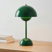 Moderne Nordic Tischleuchte im minimalistischen Pilz - Design - Pilz - Tischleuchte - Grün - Voldeva