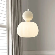 Moderne Pendelleuchte mit farbigen Akzenten - Pendelleuchte - Beige - Voldeva