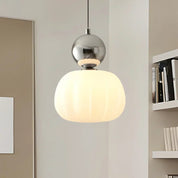 Moderne Pendelleuchte mit farbigen Akzenten - Pendelleuchte - Silber - Voldeva
