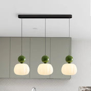 Moderne Pendelleuchte mit farbigen Akzenten - Pendelleuchte - Grün - Voldeva