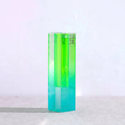 Moderne Prismenvase mit Farbverlauf - Vasen - Insel - Teal - Voldeva