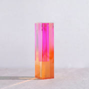 Moderne Prismenvase mit Farbverlauf - Vasen - Sunset - Fizz - Voldeva