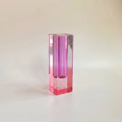 Moderne Prismenvase mit Farbverlauf - Vasen - Beeren - Sorbet - Voldeva