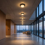 Moderne runde LED - Wand - und Deckenleuchte - Wandleuchte - Voldeva