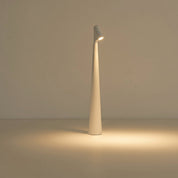 Moderne Tischleuchte im minimalistischen Design - Tischlampe - Weiß - Voldeva