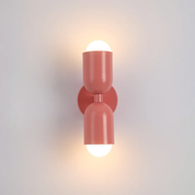 Moderne Wandlampe im Kapsel Design - Wandlampe - Rosa - Voldeva