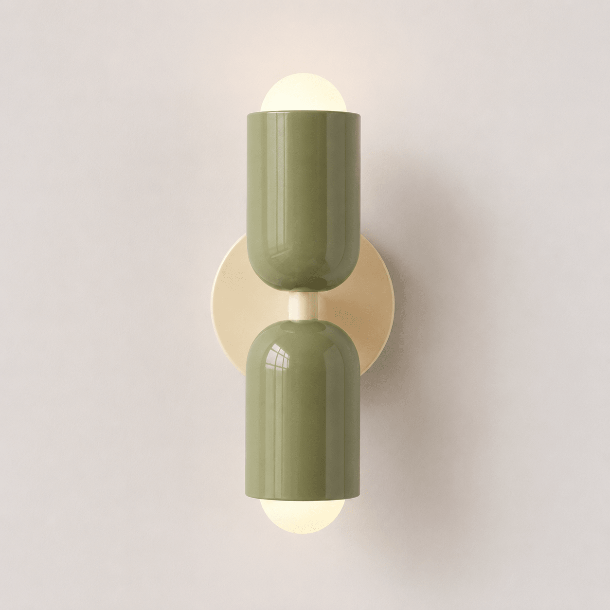 Moderne Wandlampe im Kapsel Design - Wandlampe - Grün - Voldeva
