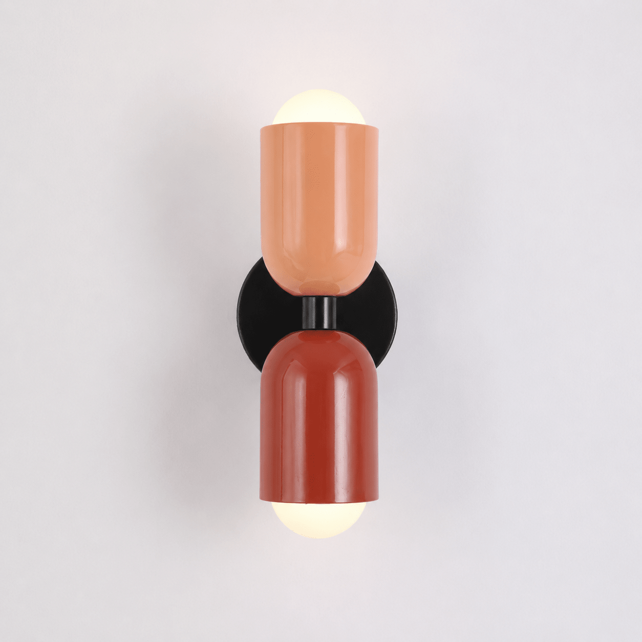 Moderne Wandlampe im Kapsel Design - Wandlampe - Rosa – Rot - Voldeva