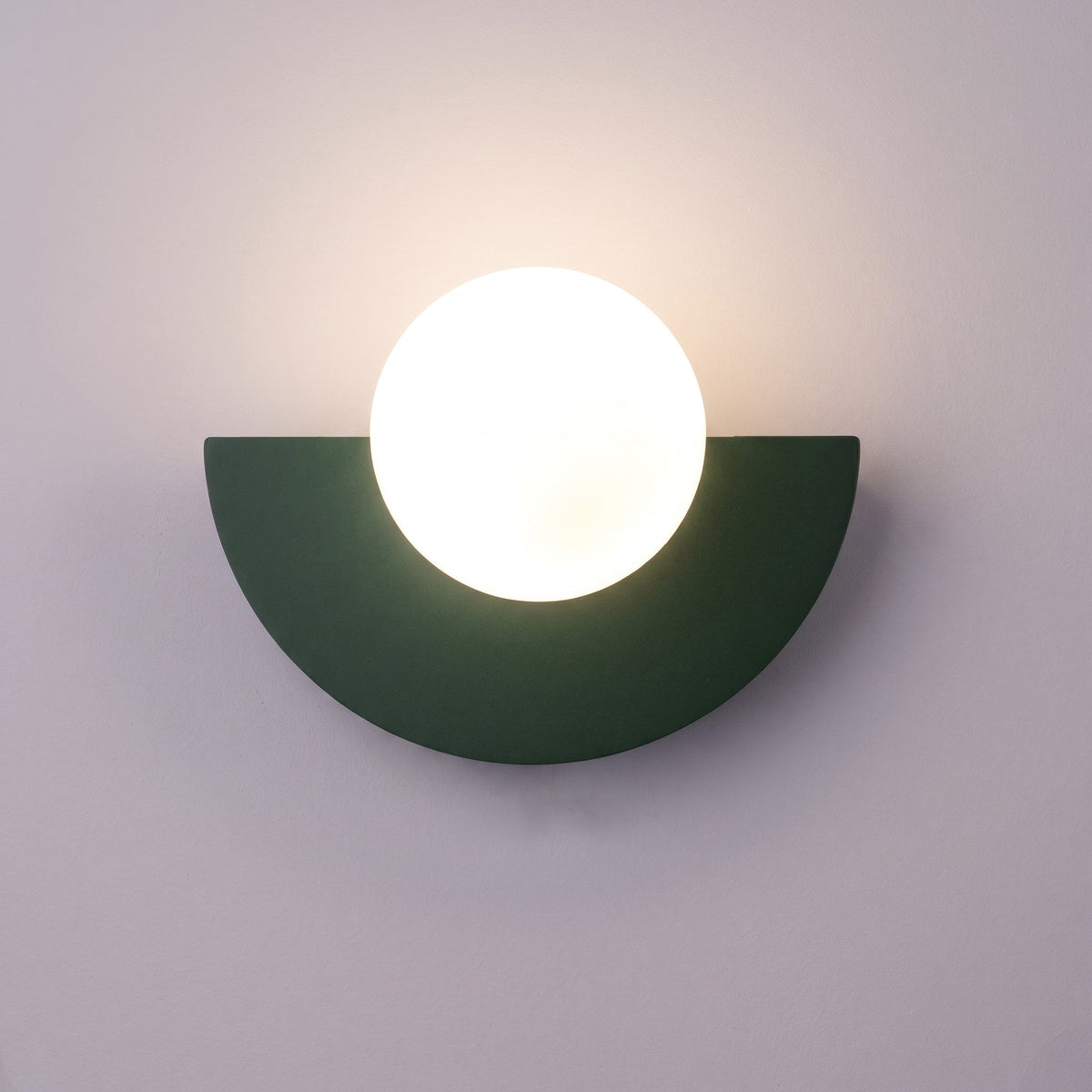 Moderne Wandleuchte mit Halbmond-Design - Wall Light Fixtures - Grün - Voldeva