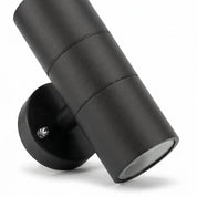 Moderne Zylindrische LED - Außenwandleuchte mit Auf - und Abstrahlung - Wandleuchte - Voldeva