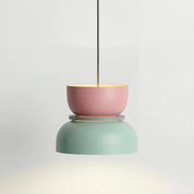 Nordic Hängeleuchte Im Modernen Farbstufen - Design - Pendelleuchten - Pink + Hellgrün - Voldeva