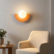 Nordische Halbrunde LED Wandlampe Modernes Design - Wandleuchte - Rosa - Voldeva