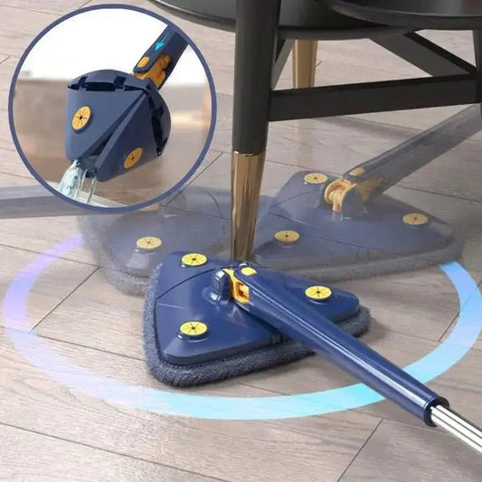 Nova - 360° Drehmopp aus Edelstahl für mühelose Reinigung, jede Ecke - Floor Mop - Voldeva