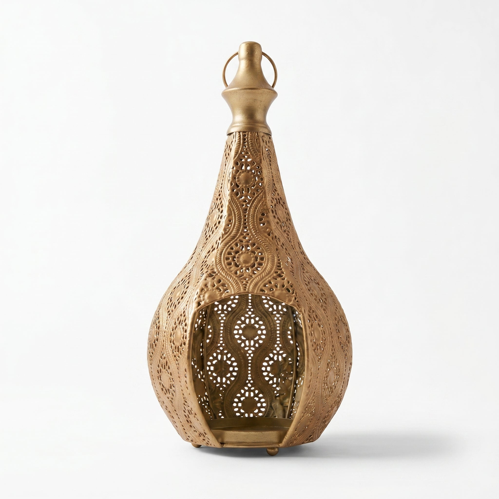 Dekoratives Eisenornament im orientalischen Stil - Kerzenlaterne - Voldeva