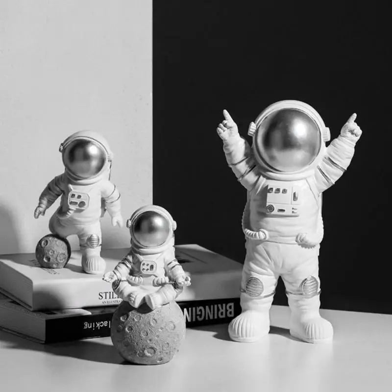 Orven – Astronaut Figurine aus Harz für Deko - Heimdekoration - Voldeva
