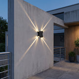 Outdoor LED 4-Richtung Kreuz Wandleuchte
