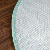Ovaler Teppich mit Pompom - Rand - Teppiche & Läufer - Grün - Voldeva