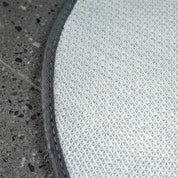Ovaler Teppich mit Pompom - Rand - Teppiche & Läufer - Grau - Voldeva