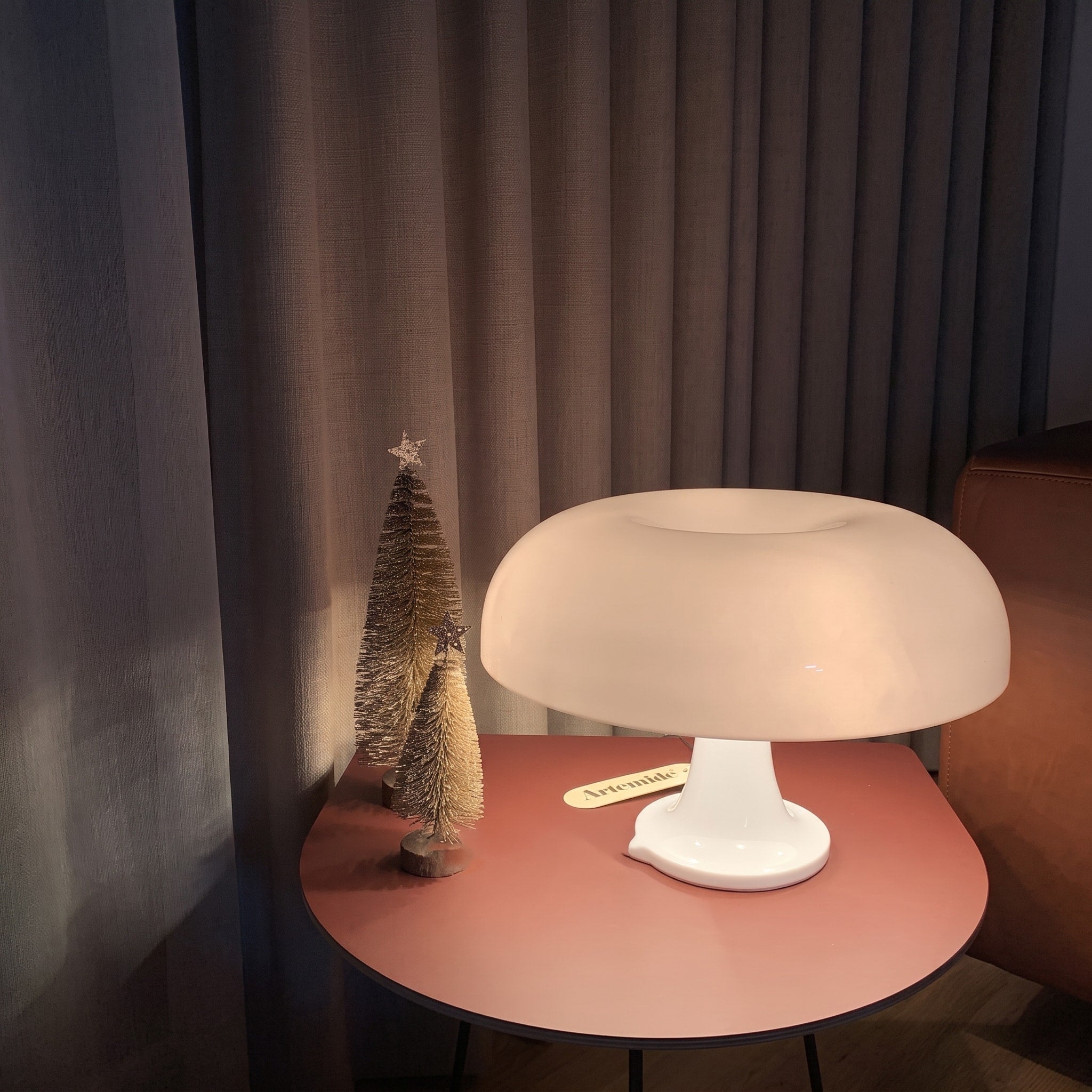 Pilzform Tischlampe im skandinavischen Design - Table Lamps - Weiß - Voldeva