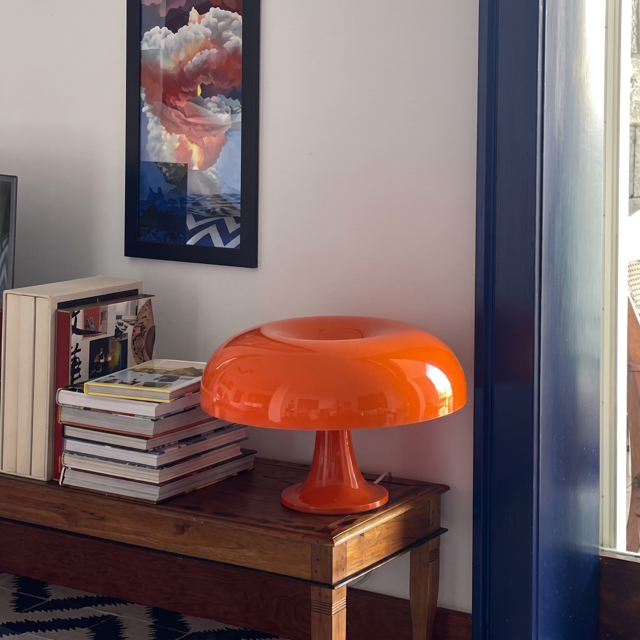 Pilzform Tischlampe im skandinavischen Design - Table Lamps - Orange - Voldeva