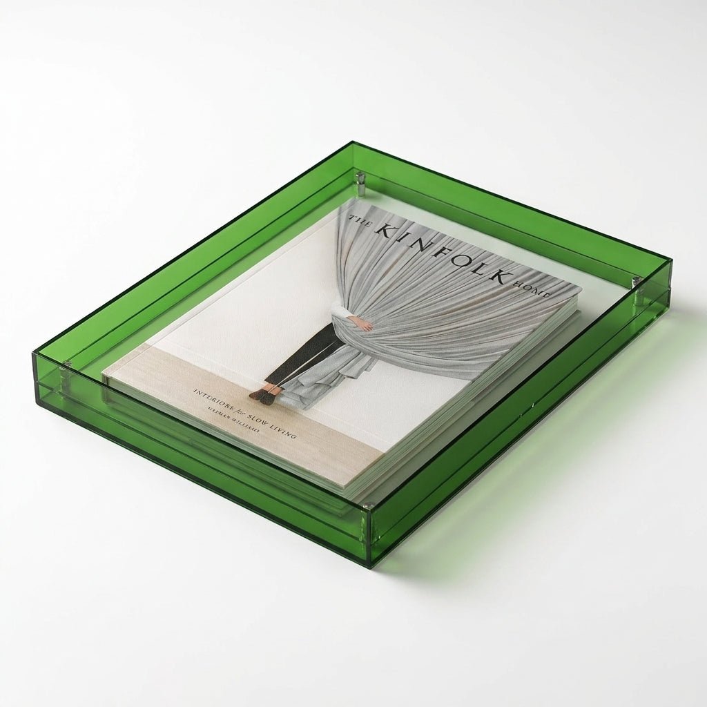Rahmenloser Transparenter Bilderrahmen - Bilderrahmen - Grün - Voldeva