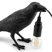 Raven Skulpturale Tischlampe - Tischlampen - Schwarz - Voldeva