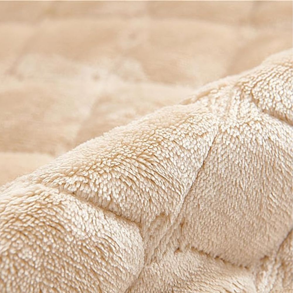 Relaxsessel Schonbezug Mit Gesteppter Struktur Und Seitentasche - Sofabezüge - Voldeva