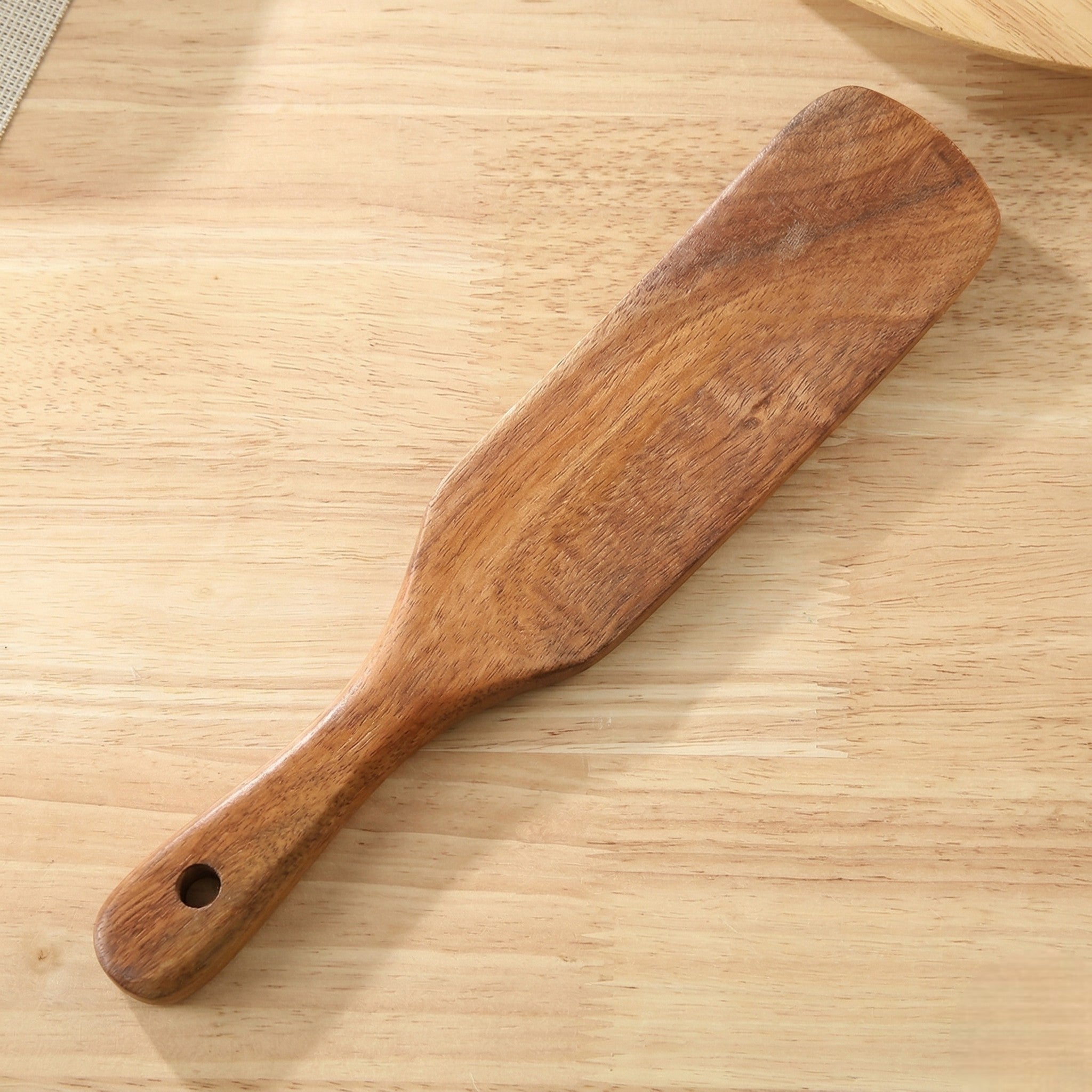 Robuster Kochspatel aus Holz - Spachtelset - Stil 1 - Voldeva