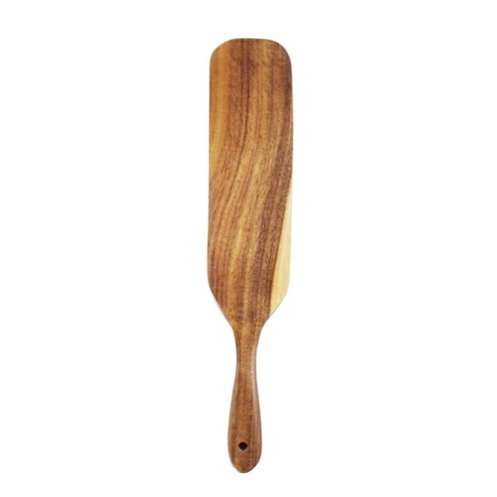 Robuster Kochspatel aus Holz - Spachtelset - Stil 4 - Voldeva