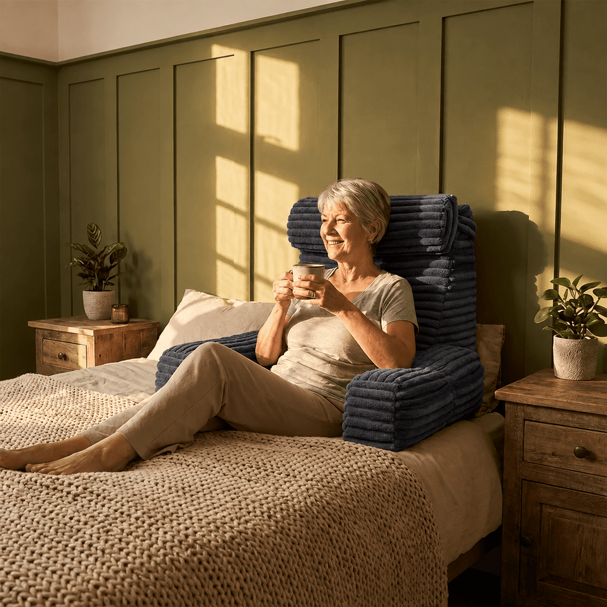 Rückenkissen mit Armlehnen - Backrest Pillows - Voldeva