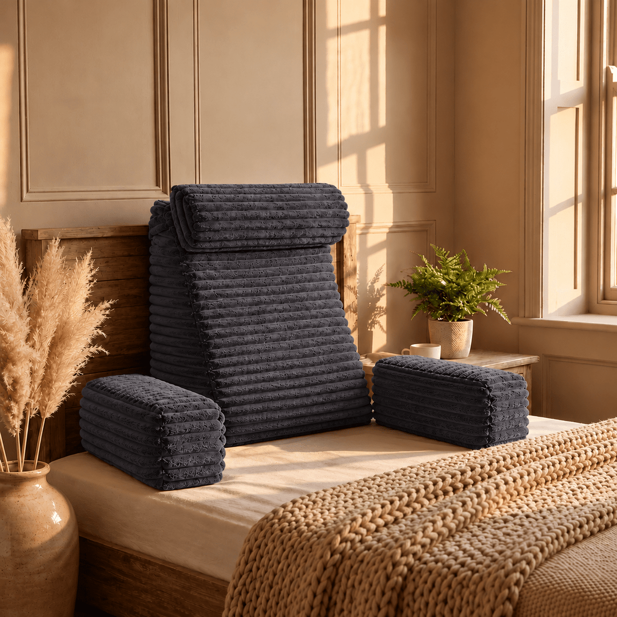 Rückenkissen mit Armlehnen - Backrest Pillows - Voldeva