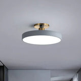 Runde LED Deckenleuchte im nordischen Stil