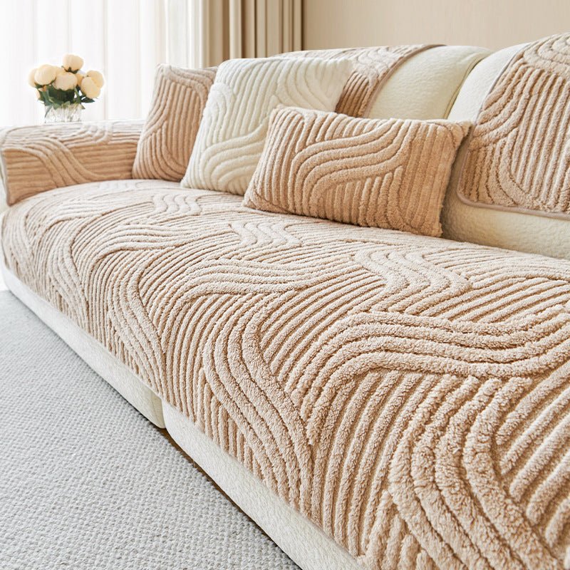 Rutschfest & Strukturiert Sofawurfplüsch - Sofabezüge - Voldeva