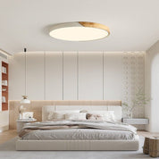 Scandinavische Holz - Deckenlampe – Modernes minimalistisches LED - Design - Deckenlampen - Weiß - Voldeva