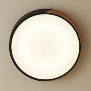 Scandinavische Holz - Deckenlampe – Modernes minimalistisches LED - Design - Deckenlampen - Schwarz - Voldeva