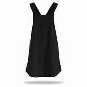 Schürzenkleid mit Kreuzrücken für Küche und Garten - Aprons - Schwarz - Voldeva